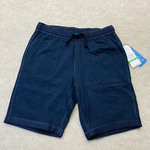 Nautica Boys' Little School Uniform Sensory-Friendly French Terry Shorts Navy 6 - Picture 1 of 6