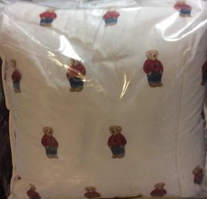 TOTALMENTE NUEVO Ralph Lauren Polo Oso de Peluche KING CONJUNTO de Edredón con 2 Fundas KING - Imagen 1 de 3