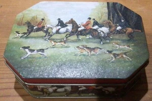 Corto de metal octogonal de caza Fox Hunt lata - Imagen 1 de 8