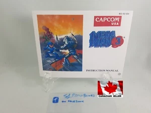MANUAL NES - MEGA MAN 3 - Nintendo 'Replacement' Instruction Booklet READ desc - Bild 1 von 6