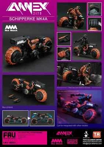 ACID RAIN / ANNEX 2179 1/18: FAV-BS03 Schipperke Bike MK4A *USA Seller* - Picture 1 of 5