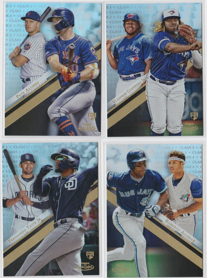 2019 Topps Gold Label CLASS 3 YOU PICK list - finish your set - Image 1 of 2