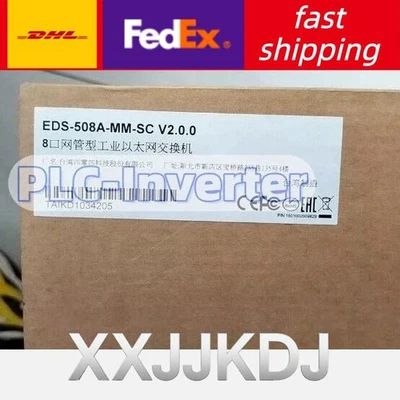 1PCS NEW EDS-508A-MM-SC new Ethernet switch free shipping DHL/FedEX - Image 1 of 4