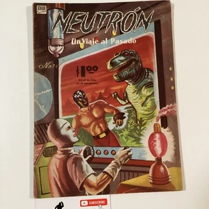 1962 FUMETTI SPAGNOLI NEUTRON #24 LUCHA LIBRE FOTO FUMETTO EDAR MEXICO WRESTLING - Foto 1 di 6