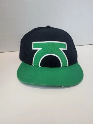 Green Lantern Hat Cap  Marvel Flat-Billed One Size - Image 1 of 4