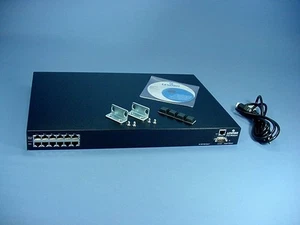 Leviton 100-M3006-1UB Black Power Over Ethernet Midspan 6 Port Managed Panel PoE - Picture 1 of 4