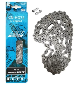 Shimano CN-HG73 Bicycle Chain 9-Speed 116 Link Bike Chain - Picture 1 of 5