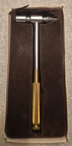 Vintage Brass and Silver Nested Hammer Ball Peen Screwdriver New Old Stock  - Picture 1 of 13