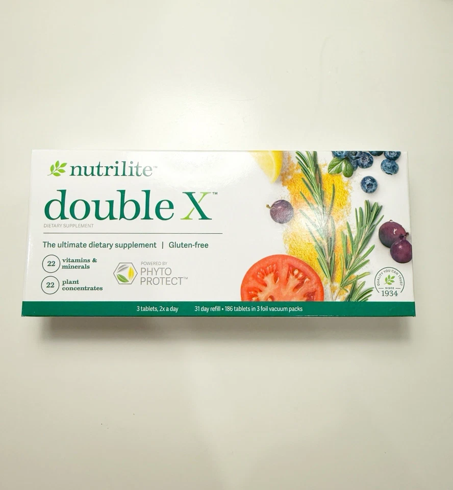 Multivitamínico Amway Nutrilite Double X - Recarga de suministro para 31 días Foto 1 de 4