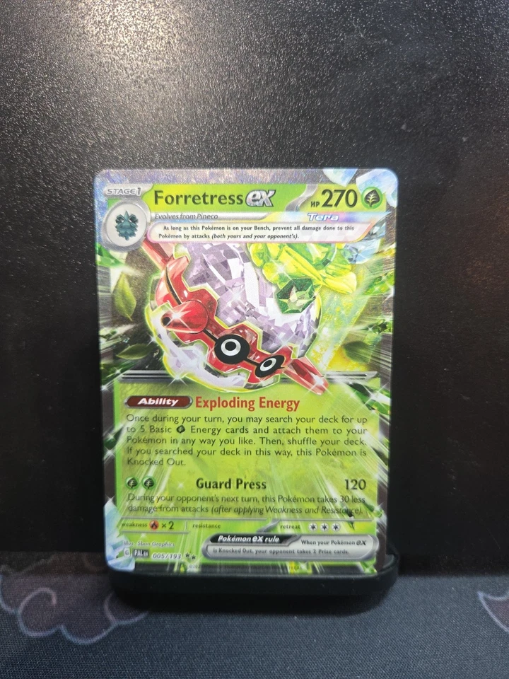 Forretress ex - 005/193 - SV02: Paldea Evolved Holo - Image 1 of 4