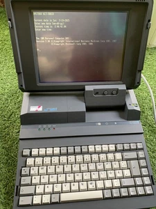 TOP RETRO Amstrad ALT 386 SX Laptop 40MB HDD DZIAŁAJĄCY!!! - Zdjęcie 1 z 24