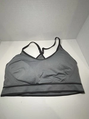 Champion Power Core Women's Racer Back Sports Bra Size XL Gray  - Image 1 of 3