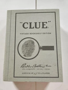 CLUE Gioco da Tavolo Edizione Libreria Vintage - Foto 1 di 9