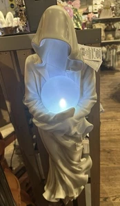 NEW 33” CRACKER BARREL HANGING WALL GHOST WITH LED BALL - GENUINE - Picture 1 of 18