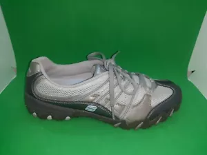 Skechers Compulsions Sleek 21207 Women's Athletic Shoes Size 8 Gray Light Blue - Picture 1 of 11