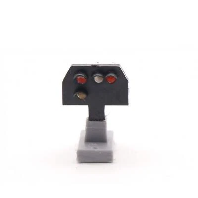 DB Gleissperr- und Zugdeckungs-Signal niedrige Bauform - Bausatz H0 Retro - Bild 1 von 3