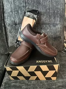 Abito casual Anodyne Oxford uomo 8,5M whisky n. 52 Diabetici Camminata Attiva - Foto 1 di 5