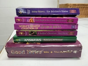 christian spiritual LOT OF 6 BOOKS!! #14 *FREE SHIPPING* / r4 bs - Picture 1 of 2