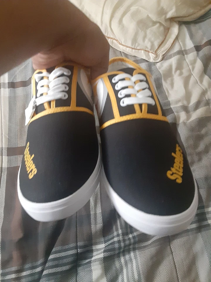Pittsburgh Steelers Zapatos Mujer Talla 10 Foto 1 de 4