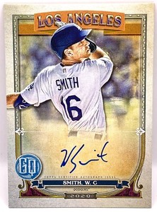 2020 WILL SMITH AUTO - TOPPS GYPSY QUEEN MLB BASEBALL GQA-WS  - Dodgers CATCHER