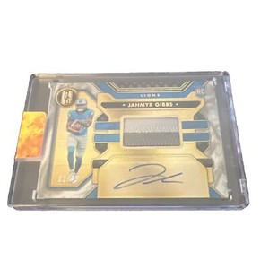 2023 Gold Standard Football Jahmyr Gibbs RC RPA Jersey Auto #/49