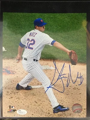 New York Mets Steven Matz Autographed/Signed 8x10 JSA Authenticated - Image 1 of 3