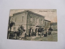 Teramo - Cologna Spiaggia Via Nazionale - spedita f. p. 1938 + gelati