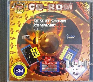 WHITE WOLF SERIES #6 - 10 Great Programs / Games (PC, 1995) (0635) - Picture 1 of 2