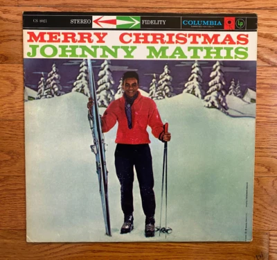 Johnny Mathis - Merry Christmas LP Columbia CS 8021 1970's Pressing  VG+ - Image 1 of 4