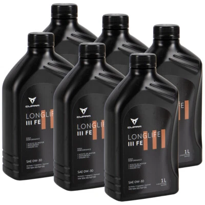 6L ORIGINAL CUPRA Motoröl Öl Longlife 3 III SAE 0W-30 504.00 507.00 GS55545H2