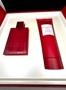 BURBERRY BRIT RED Eau de Parfum 50 ml Vapo + Body Lotion VINTAGE RARE PERFUME! - Imagen 1 de 3