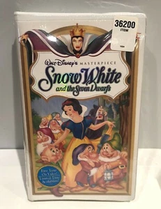 Walt Disney's Snow White and the Seven Dwarfs Masterpiece Collection VHS SEALED  - Bild 1 von 12