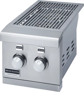 Broilmaster BSABF12N 12" Natural Gas Double Side Slide-in Burner in SS - Picture 1 of 1