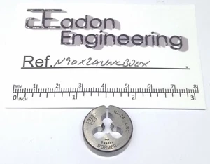 No.10 x 24TPI UNC (Unified National Coarse) Button Die, HSS. By top brands. - Picture 1 of 8