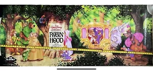 WALT DISNEY ROBIN HOOD - Giant 6 foot 1st Video Release Poster-1984-Fast Ship - Picture 1 of 2