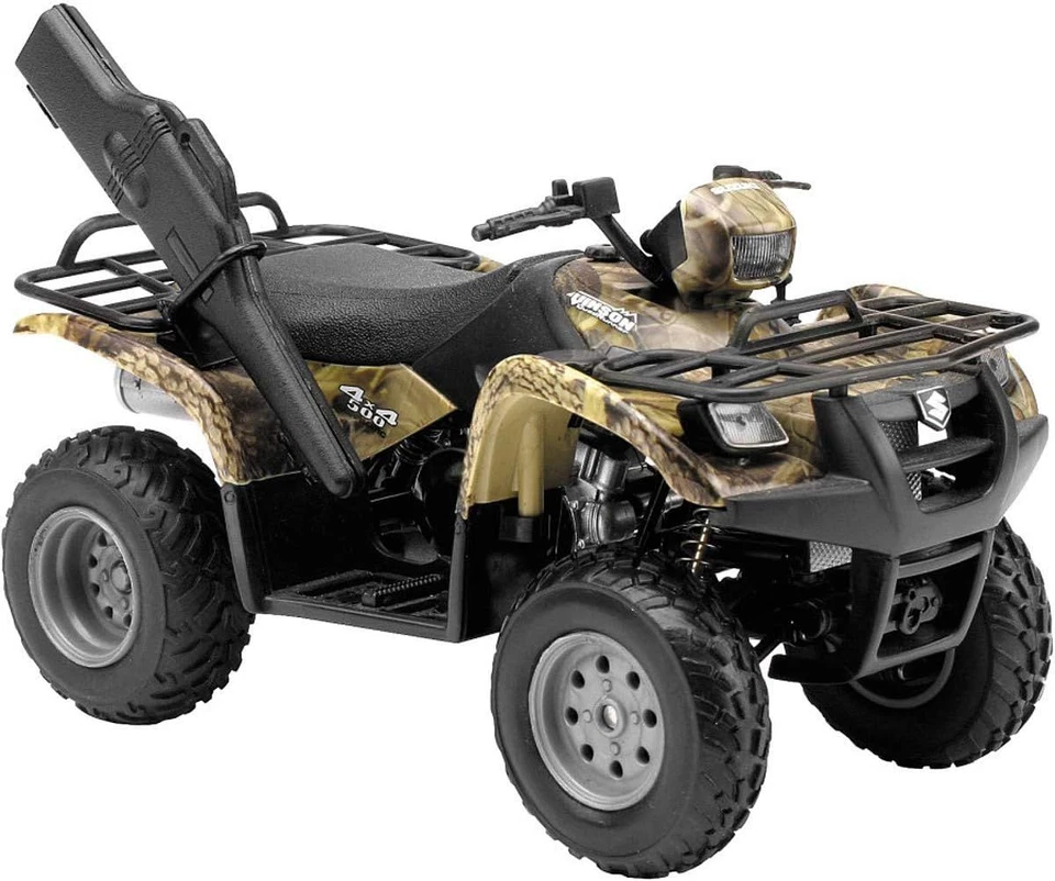 New-Ray 1:12 scale Suzuki Vinson Camo Hunting ATV die cast toy  - Image 1 of 1
