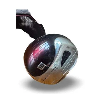 Wilson Deep Red Driver 10.5 Left Handed With Head Cover Fast Free Delivery Senio - Picture 1 of 12