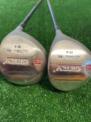 Ginty Altima 3-5 Woods Set Stiff Graphite Shafts - Image 1 of 4