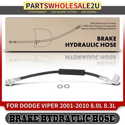 Manguera hidráulica de freno trasero izquierdo para Dodge Viper 2001 2002-2010 V10 8,0 L 8,3 L 8,4 L Foto 1 de 4