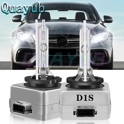 Front HID Xenon Headlight Bulbs 35W For Mercedes-Benz E63AMG 08-2012 6000K Qty 2 - Image 1 of 4