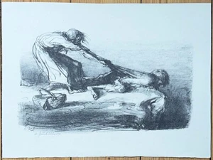 A. Paul Weber handsigniert 1948 Die Mutter Lithografie - Bild 1 von 1