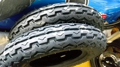 Honda Monkey Z50 Pair 3.50-8 Dunlop TT100  (Man TT tread pattern)  From Japan Foto 1 de 4