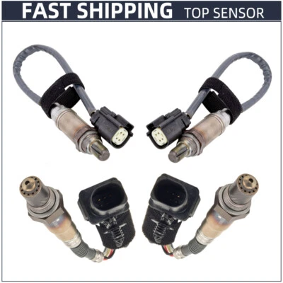 Sensor de oxígeno O2 aguas arriba+aguas abajo 4 piezas para Ford F-250/350 Super Duty 6,2 L V8 EE. UU. Foto 1 de 4