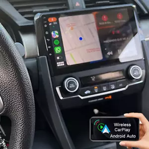 Apple Carplay For 2016-2020 Honda Civic Car Stereo Android 12.0 Radio GPS WIFI ※ - Picture 1 of 14
