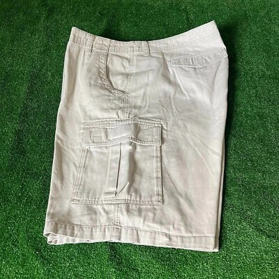 Pantalones Cortos Carga Saddlebred Trail Aire Libre Senderismo Estilo Vintage Caqui Talla Grande 48 Foto 1 de 4