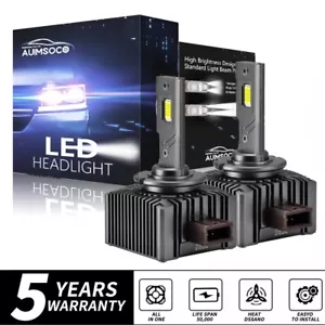 For Kia Optima 2014-2015 D1S LED Headlights Low Bulbs Replace HID Xenon 10000K - Picture 1 of 10