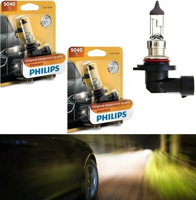 Philips Estándar 9040 40W Dos Bombillas Luz Antiniebla Repuesto Stock Lámpara Play Play Foto 1 de 4