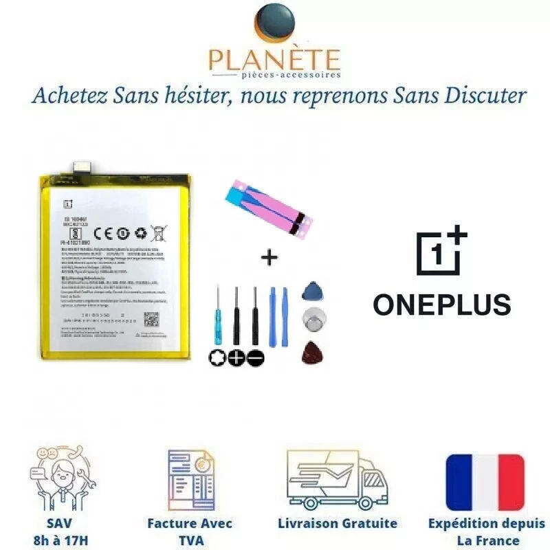 Originale Batterie BLP637 Pour OnePlus 5- OnePlus 5T