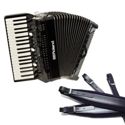 Roland FR-4X BK V-Accordion Digital Accordion Piano Keyboard Type Black New - Image 1 of 4