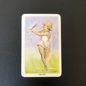 Chris Evert 1979 Venorlandus Our Heroes of Sport #48 Tennis